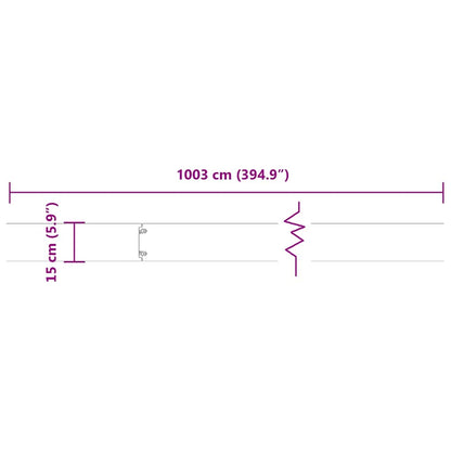 Rasenkanten 10 Stk. Kaltgewalzter Stahl