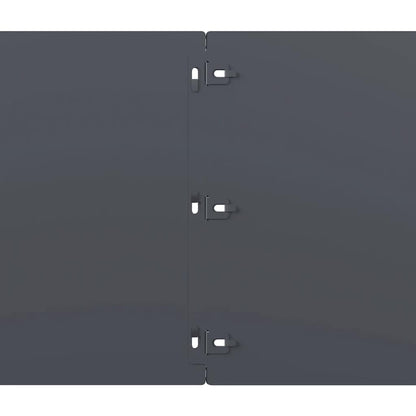 Rasenkanten 10 Stk. Kaltgewalzter Stahl