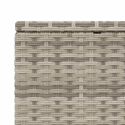 Sonnenliege Mit Schwebender Auflage Poly Rattan
