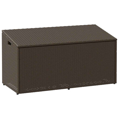 Garten-Auflagenbox 220X50X58 Cm Poly Rattan