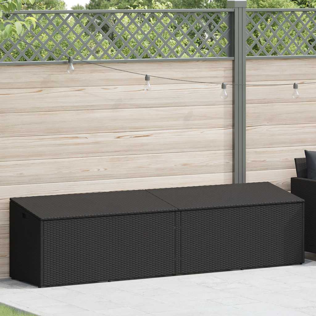 Garten-Auflagenbox 220X50X58 Cm Poly Rattan