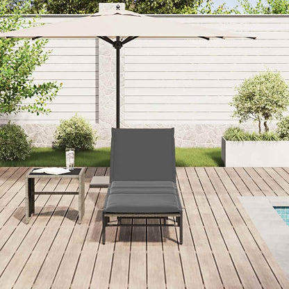 Sonnenliege Mit Auflage Poly Rattan
