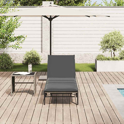 Sonnenliege Mit Auflage Poly Rattan