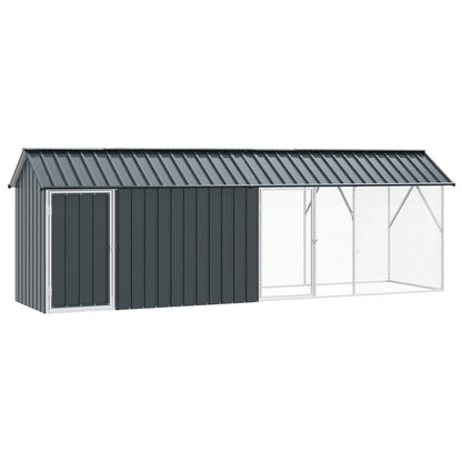 Vogelkäfig Anthrazit 630 X 103 X 142 Cm Verzinkter Stahl