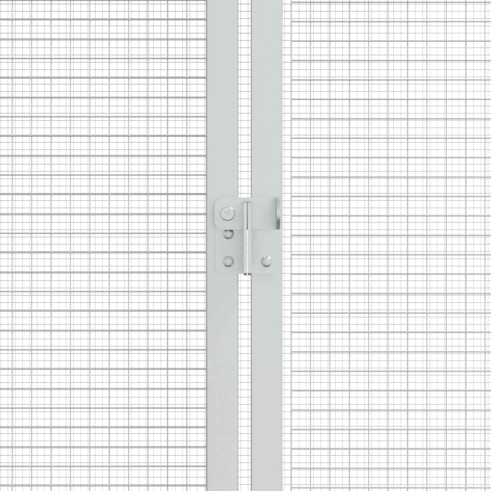 Vogelkäfig Anthrazit 630 X 103 X 142 Cm Verzinkter Stahl