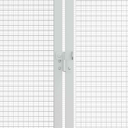 Vogelkäfig Anthrazit 630 X 103 X 142 Cm Verzinkter Stahl
