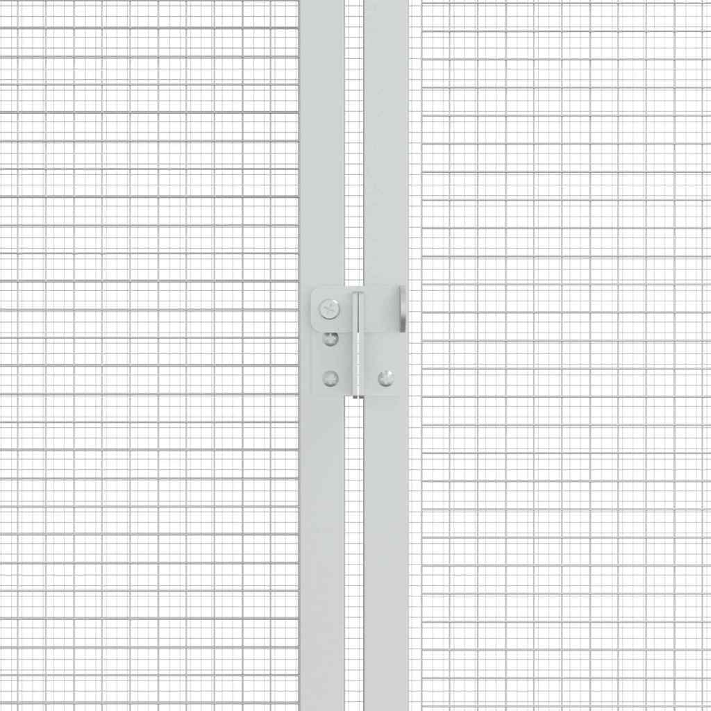 Vogelkäfig Anthrazit 210 X 304 X 213 Cm Verzinkter Stahl