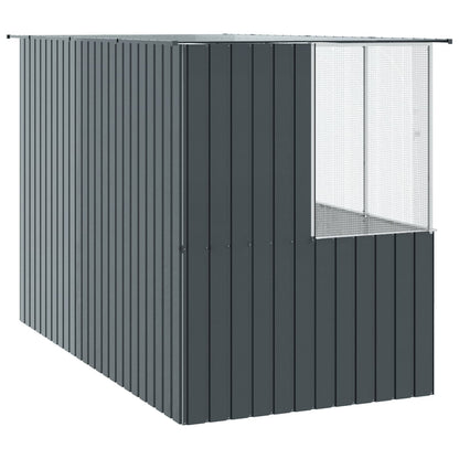 Vogelkäfig Anthrazit 165 X 318 X 200 Cm Verzinkter Stahl