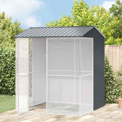 Vogelkäfig 215 X 310 X 247 Cm Verzinkter Stahl