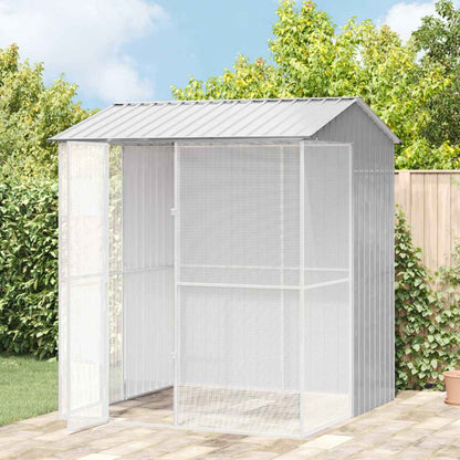 Vogelkäfig 215 X 310 X 247 Cm Verzinkter Stahl