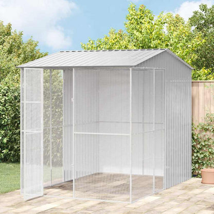 Vogelkäfig 215 X 310 X 247 Cm Verzinkter Stahl