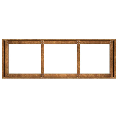 Pflanzkübel Rostig 120X40X40 Cm Wetterfester Stahl Verzinkter Stahl