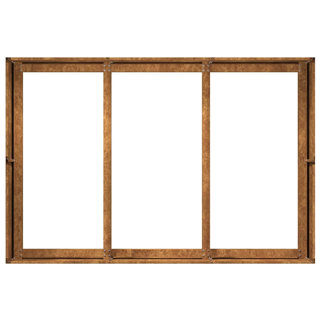 Pflanzkübel Rostig 120X80X40 Cm Wetterfester Stahl Verzinkter Stahl