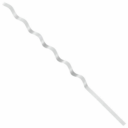 Pflanzenstütze 5 Pcs Silber 150 X 0,6 X 0,6 Cm Stahl