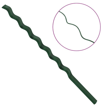 Pflanzenstütze 50 Pcs 170 X 0,6 X 0,6 Cm Stahl