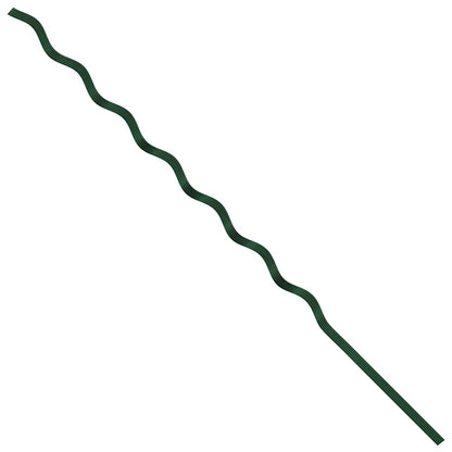 Pflanzenstütze 5 Pcs 170 X 0,6 X 0,6 Cm Stahl