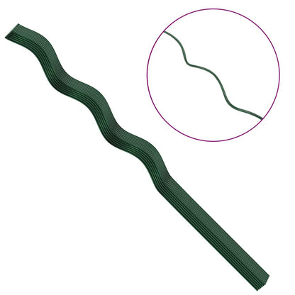 Pflanzenstütze 50 Pcs 110 X 0.6 X 0.6 Cm Stahl