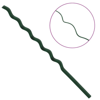 Pflanzenstütze 20 Pcs 150 X 0,6 X 0,6 Cm Stahl