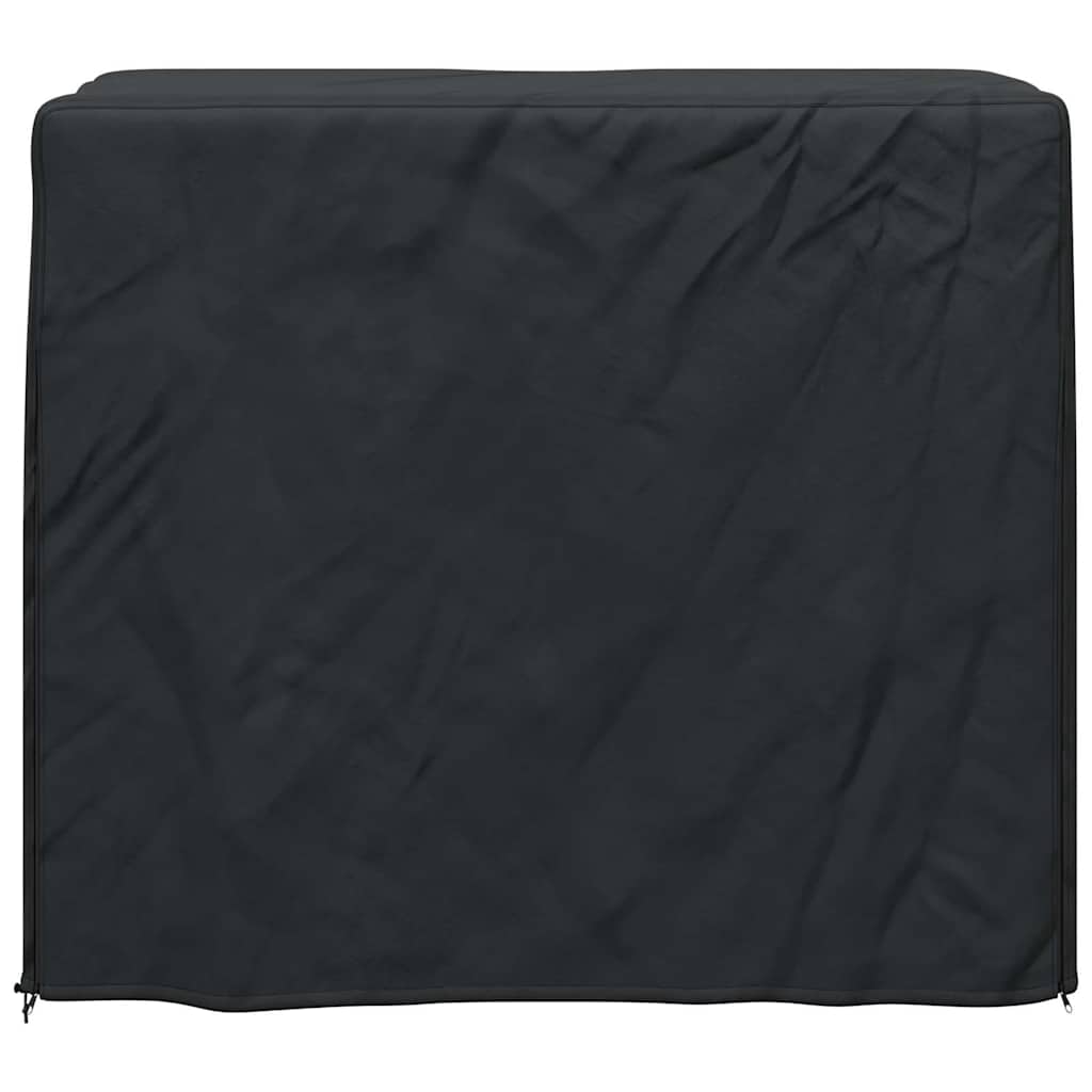 Abdeckung Für Kaminholzregal Uni Schwarz