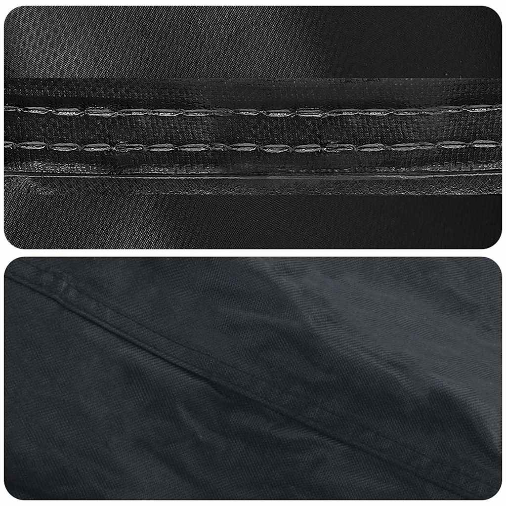 Abdeckung Für Kaminholzregal Uni Schwarz