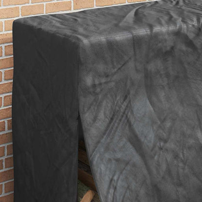 Abdeckung Für Kaminholzregal Uni Schwarz 600D Oxford Stoff
