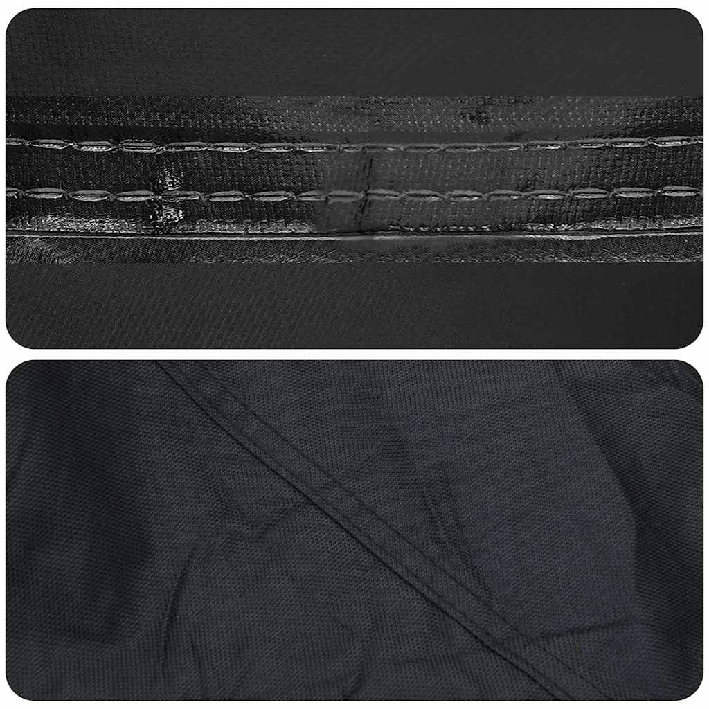 Abdeckung Für Kaminholzregal Uni Schwarz 600D Oxford Stoff