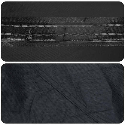 Abdeckung Für Kaminholzregal Uni Schwarz 600D Oxford Stoff