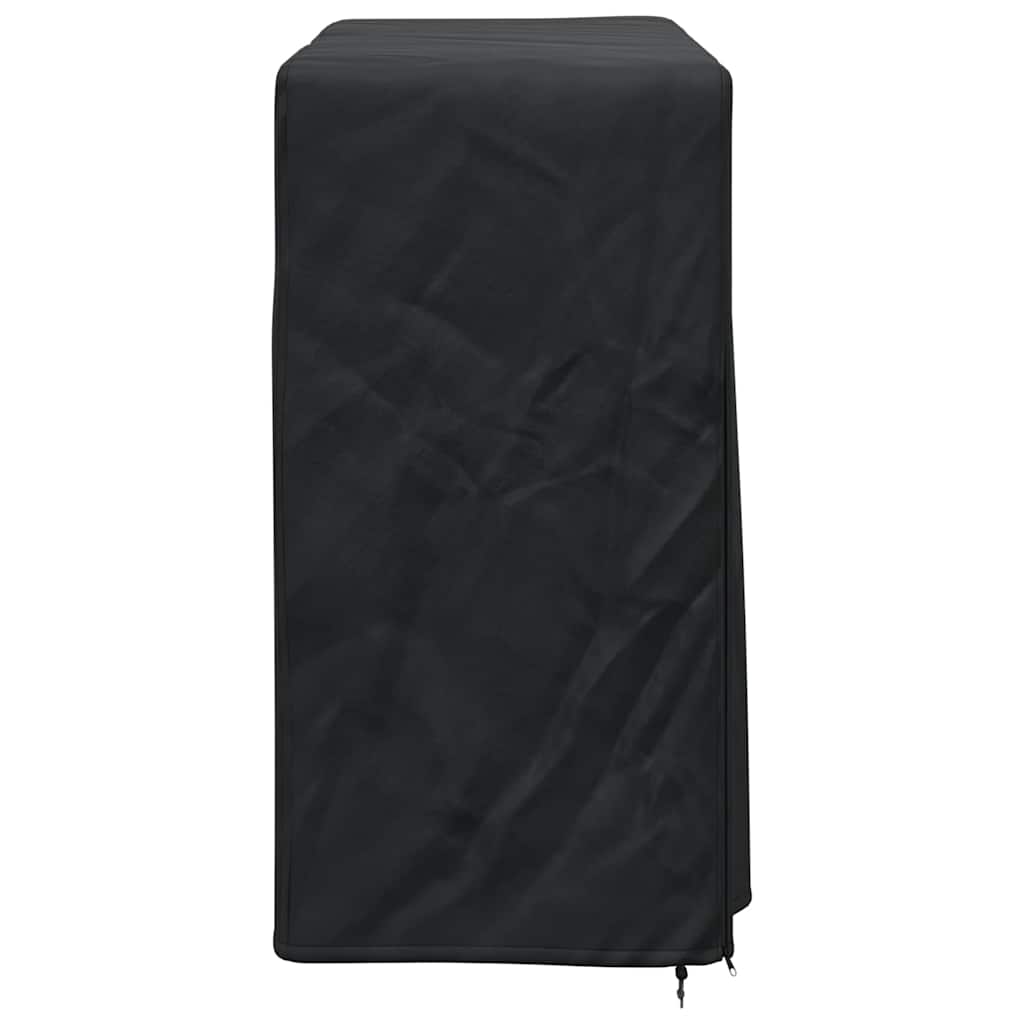 Abdeckung Für Kaminholzregal Uni Schwarz 600D Oxford Stoff
