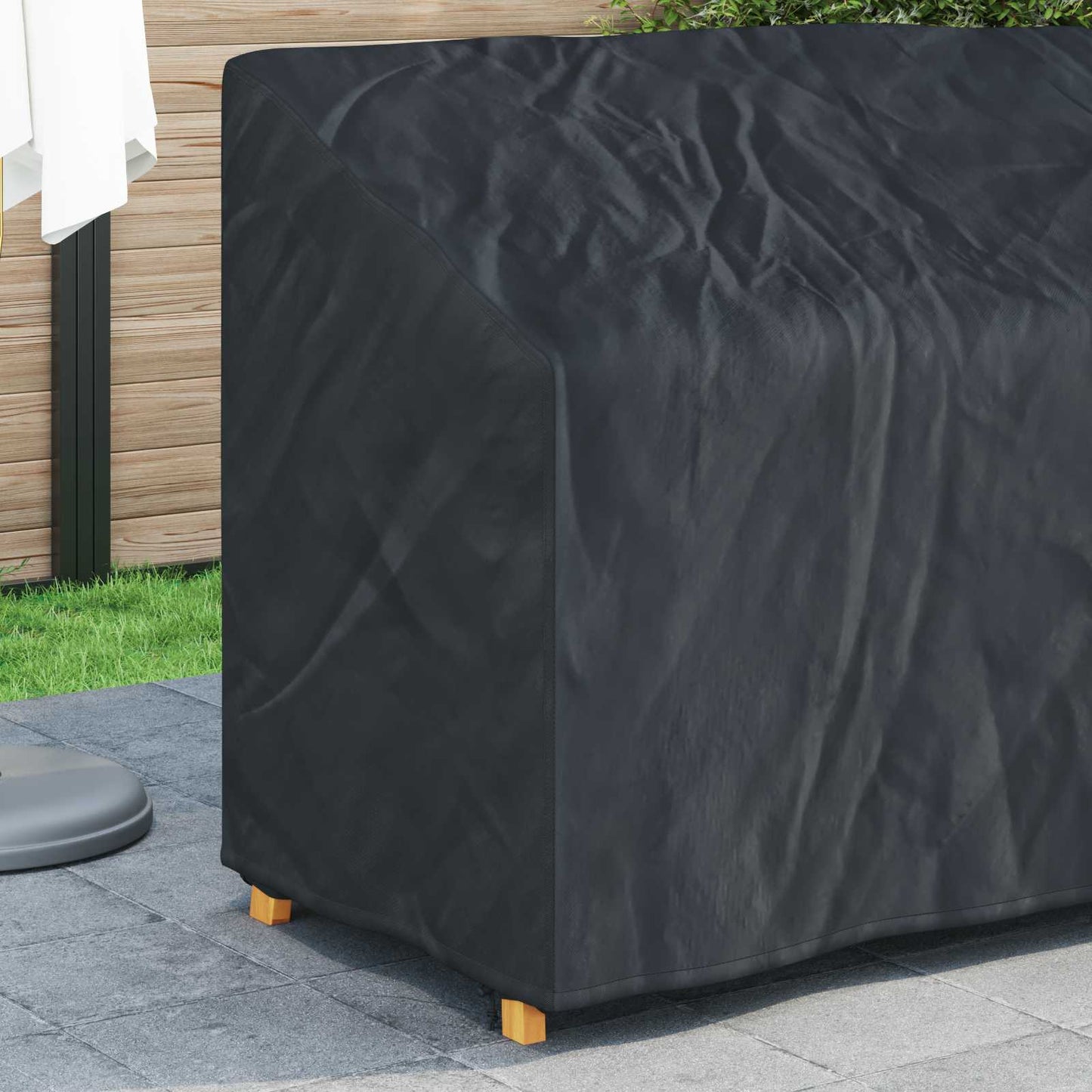 Abdeckung Für Gartenbank 134 X 70 X 65 / 94 Cm 600D Oxford Stoff