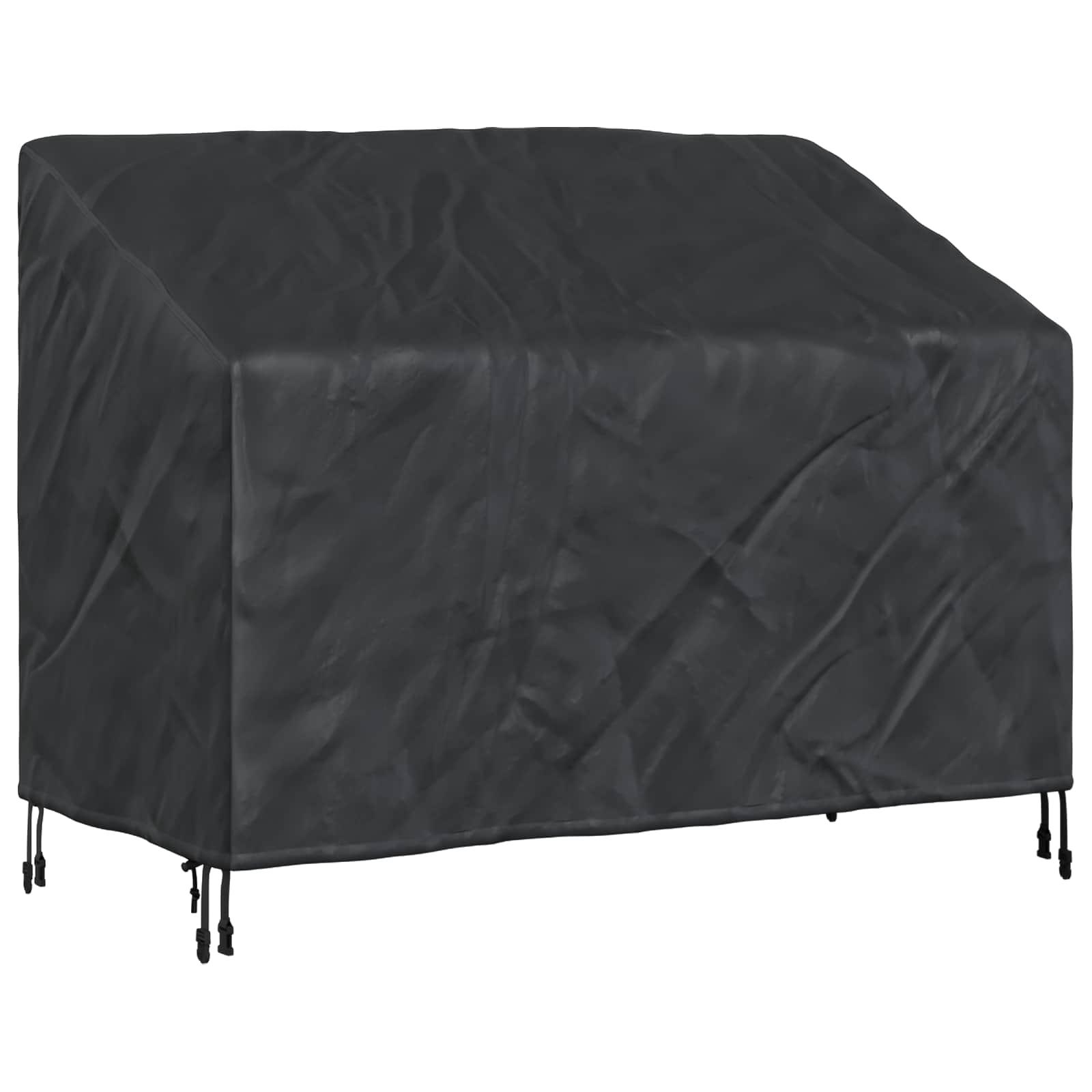 Abdeckung Für Gartenbank 134 X 70 X 65 / 94 Cm 600D Oxford Stoff