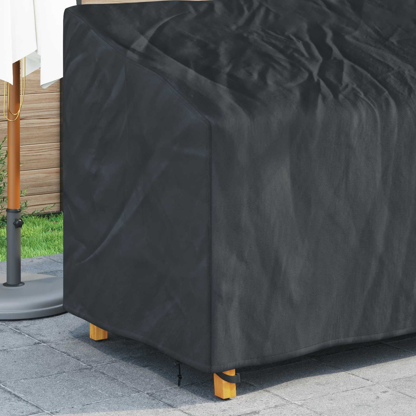 Abdeckung Für Gartenbank 205 X 85 X 65 / 94 Cm 420D Oxford Stoff