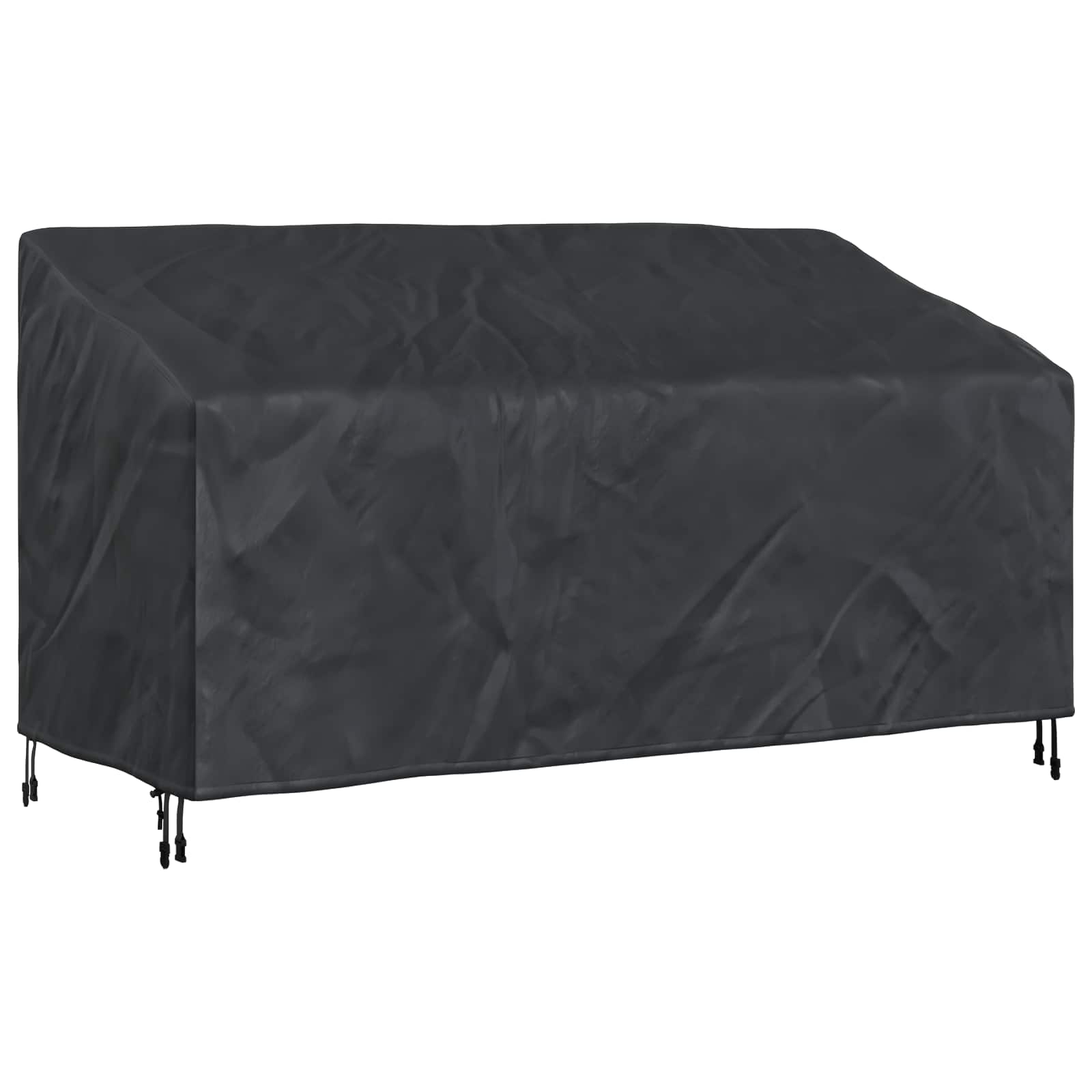 Abdeckung Für Gartenbank 205 X 85 X 65 / 94 Cm 420D Oxford Stoff