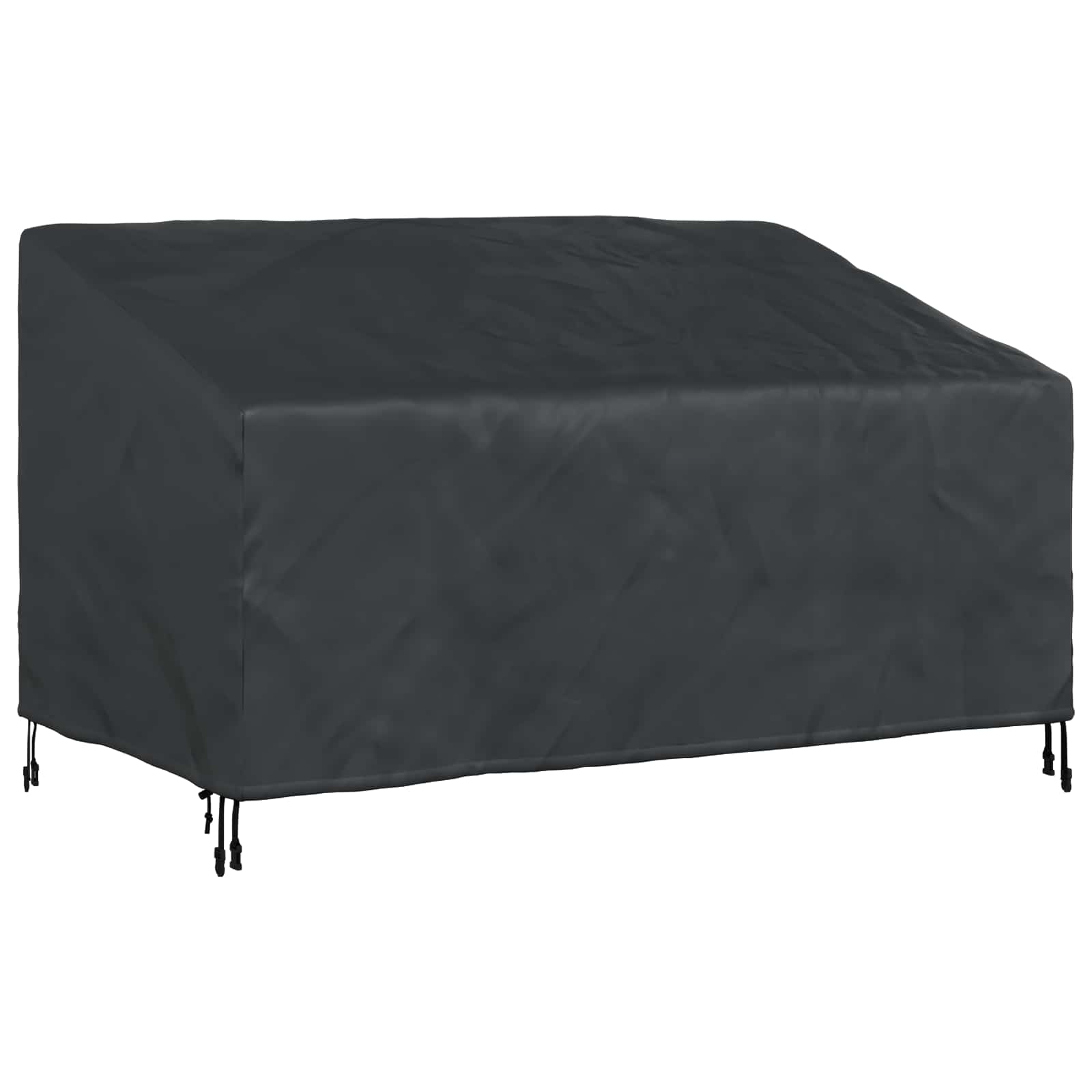Abdeckung Für Gartenbank 160 X 100 X 61 / 89 Cm 420D Oxford Stoff