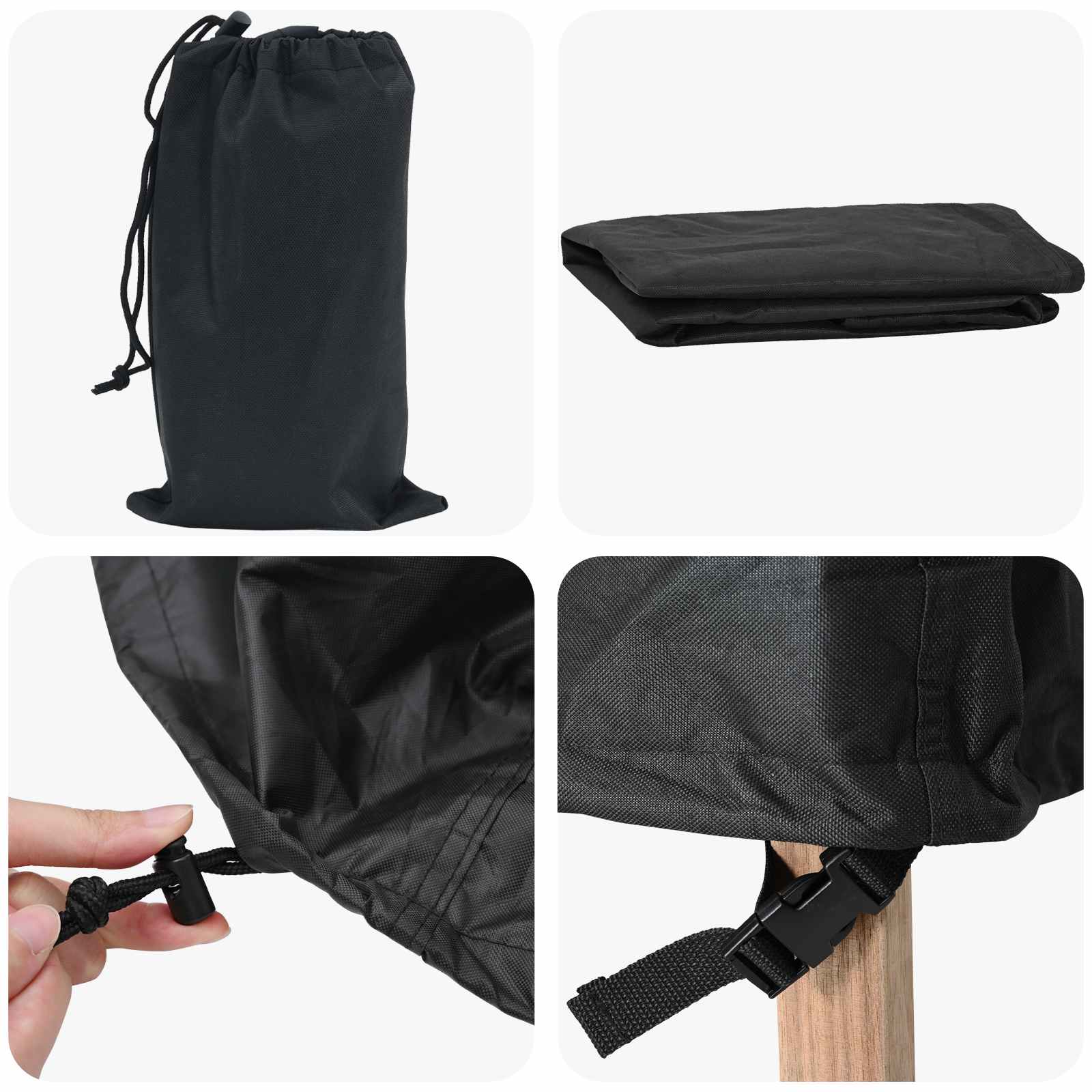 Abdeckung Für Gartenstuhl 75 X 78 X 65 / 100 Cm 600D Oxford Stoff