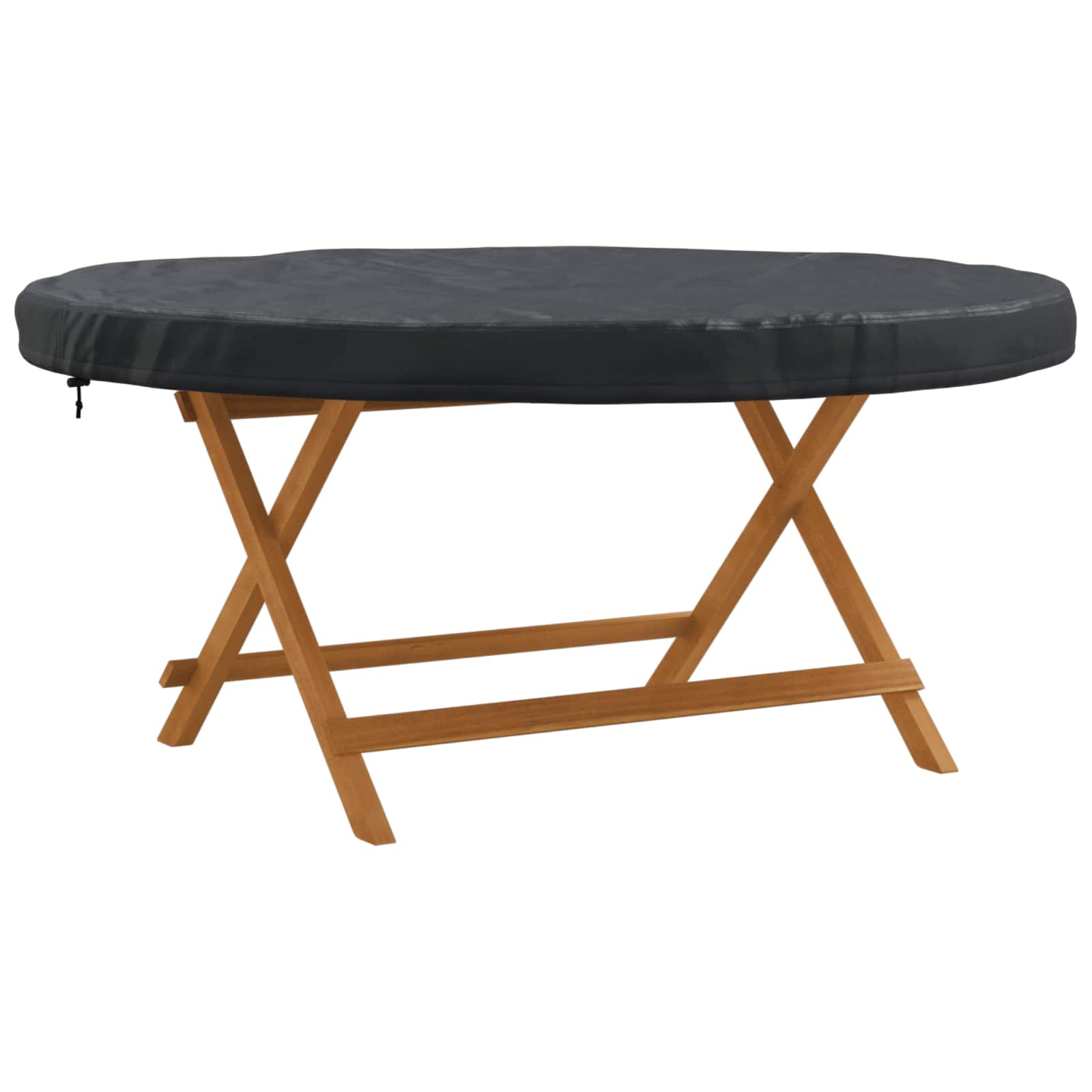 Abdeckung Für Den Tisch Im Freien Schwarz 142 X 142 X 10 Cm