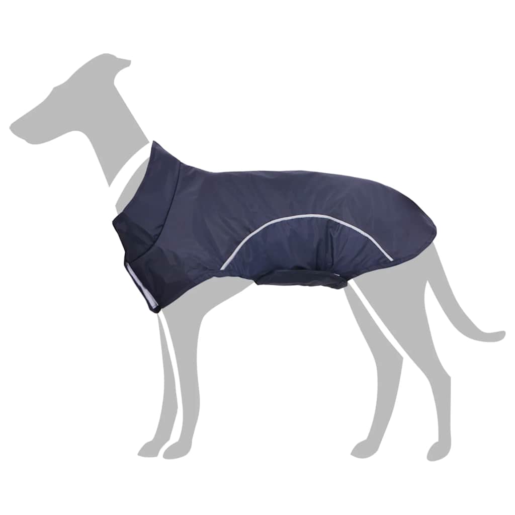Hunde Regenmantel Mit Reflexstreifen Polyester 2Xl