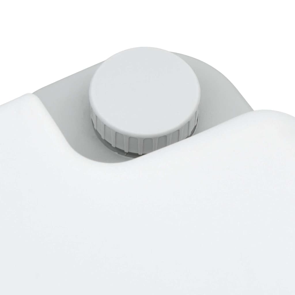Camping-Toilette Und Weiß 41,5 X 36,5 X 30 Cm Polyethylen