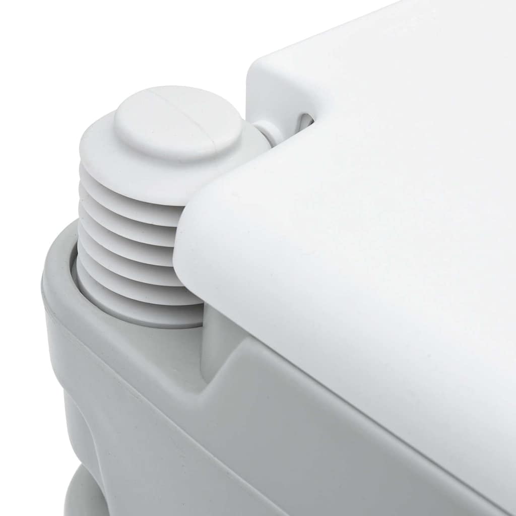 Camping-Toilette Und Weiß 41,5 X 36,5 X 30 Cm Polyethylen