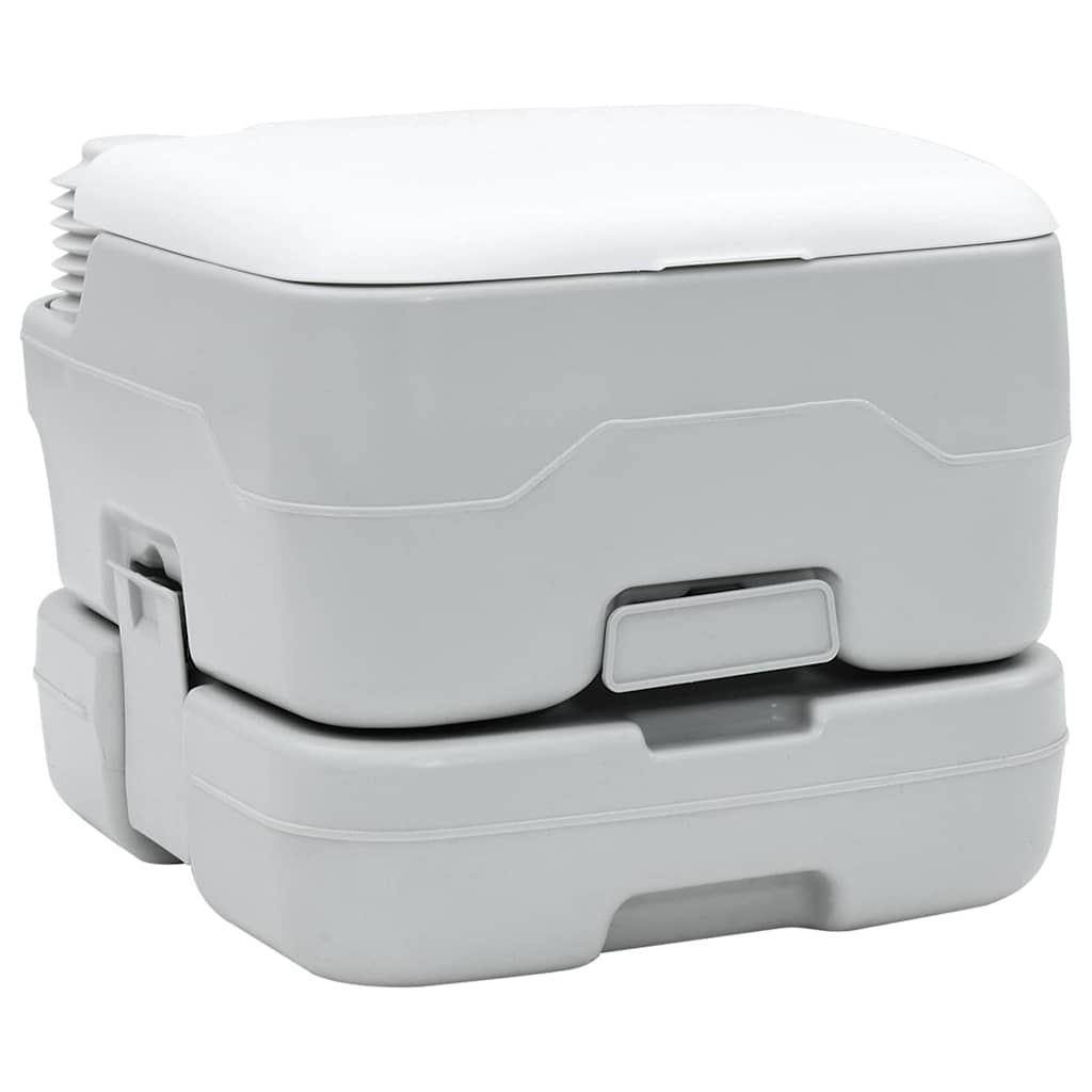Camping-Toilette Und Weiß 41,5 X 36,5 X 30 Cm Polyethylen