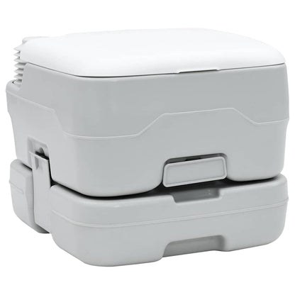 Camping-Toilette Und Weiß 41,5 X 36,5 X 30 Cm Polyethylen