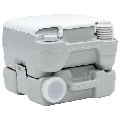 Camping-Toilette Und Weiß 41,5 X 36,5 X 30 Cm Polyethylen