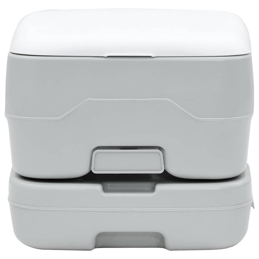 Camping-Toilette Und Weiß 41,5 X 36,5 X 30 Cm Polyethylen