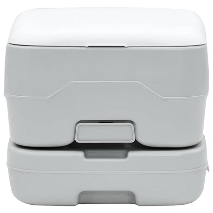 Camping-Toilette Und Weiß 41,5 X 36,5 X 30 Cm Polyethylen