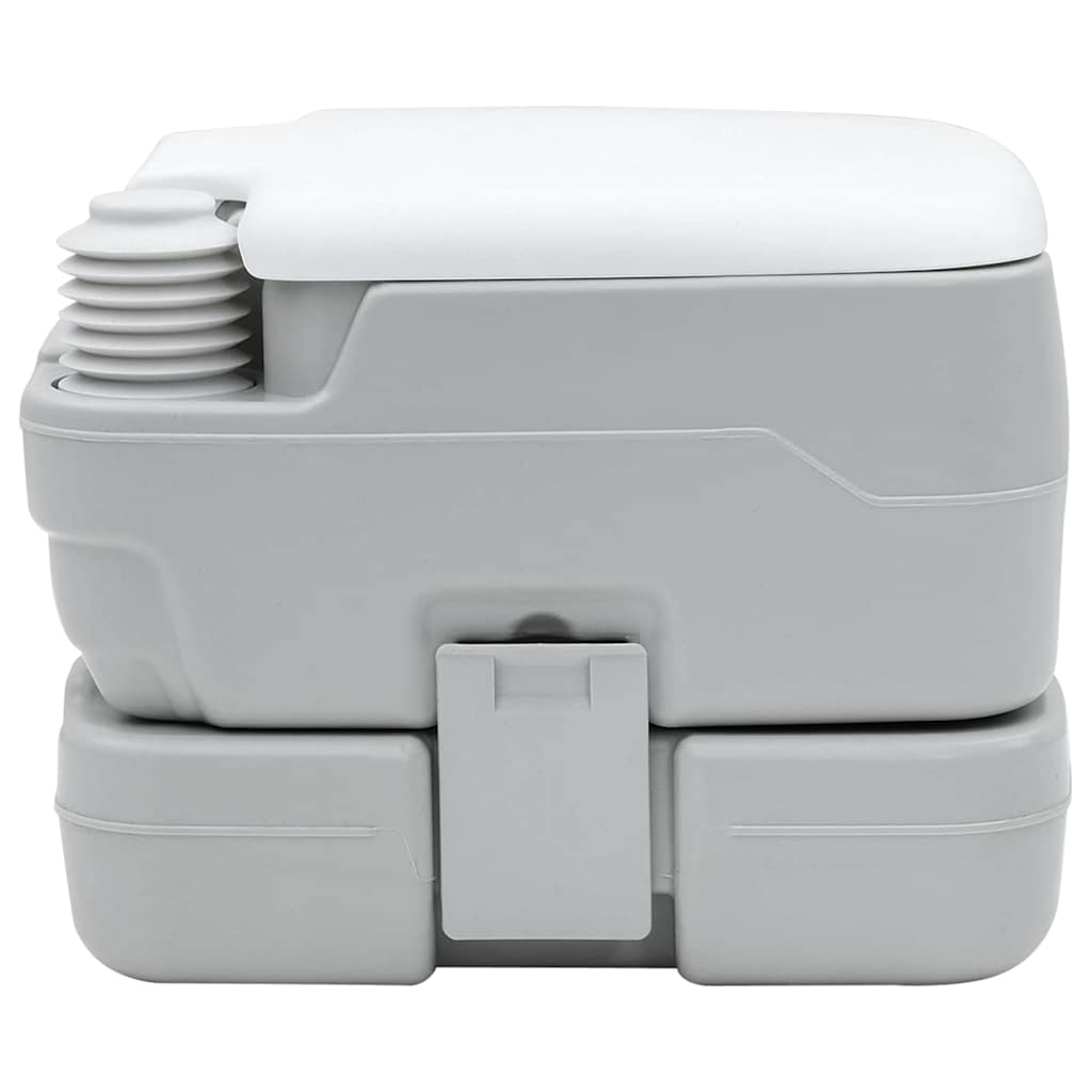 Camping-Toilette Und Weiß 41,5 X 36,5 X 30 Cm Polyethylen