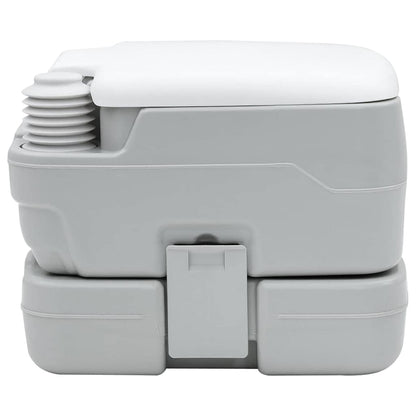 Camping-Toilette Und Weiß 41,5 X 36,5 X 30 Cm Polyethylen
