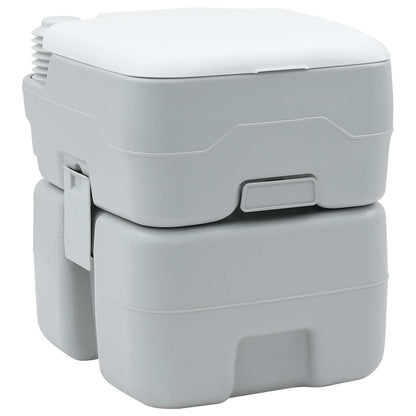 Camping-Toilette Und Weiß 41,5 X 36,5 X 42 Cm Polyethylen