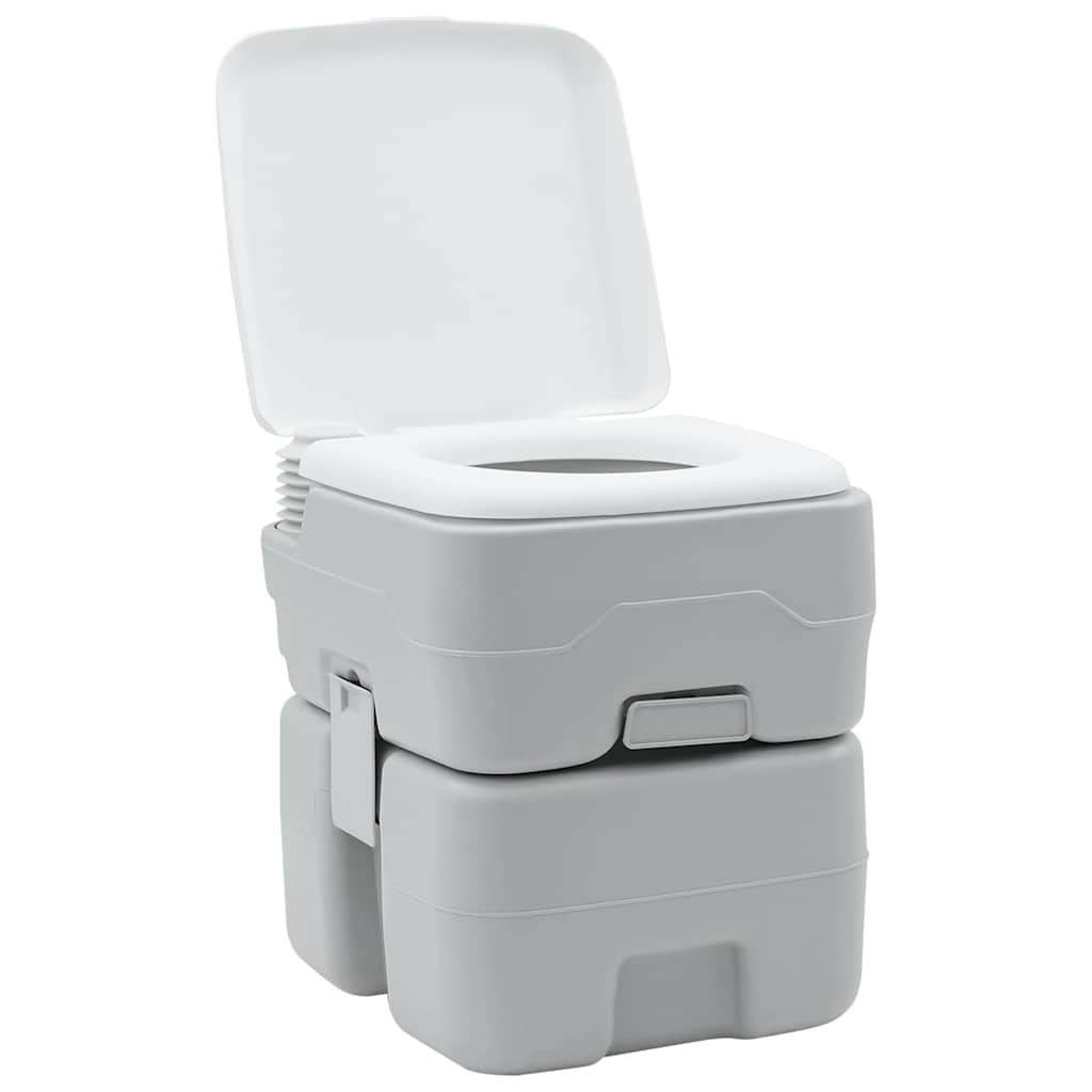 Camping-Toilette Und Weiß 41,5 X 36,5 X 42 Cm Polyethylen