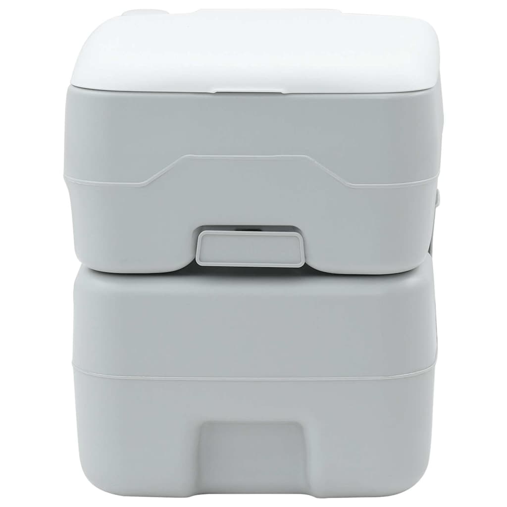 Camping-Toilette Und Weiß 41,5 X 36,5 X 42 Cm Polyethylen