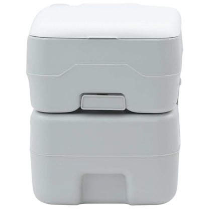 Camping-Toilette Und Weiß 41,5 X 36,5 X 42 Cm Polyethylen