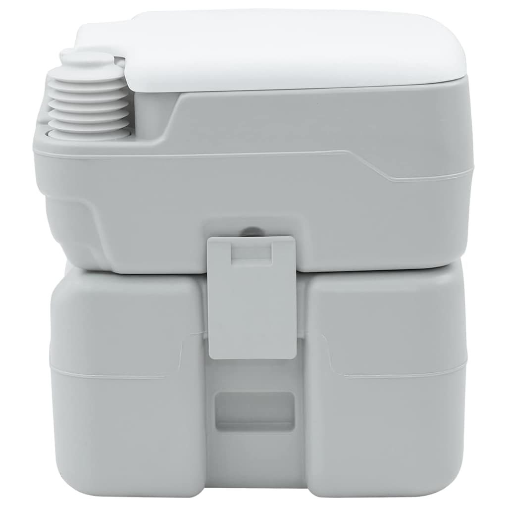 Camping-Toilette Und Weiß 41,5 X 36,5 X 42 Cm Polyethylen